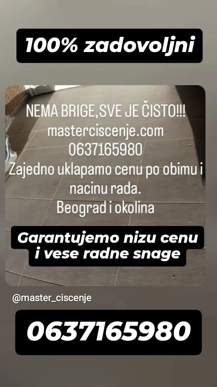 Ostalo Čišćenje i održavanje